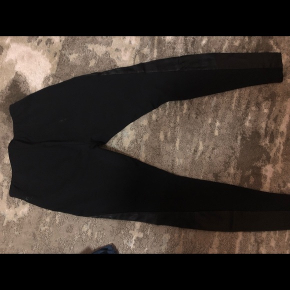 Theory striped leather leggings - Picture 4 of 5